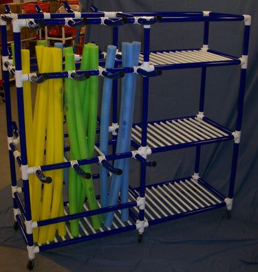 Aquatic Multi-Purpose Wide Wet Cart – Aquatic Storage Cart | Easy Assembly | 37